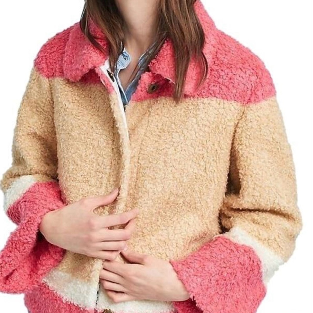 Anthropologie Sherpa Jacket